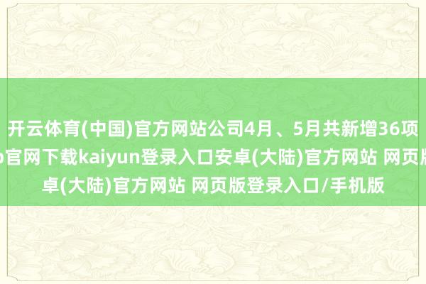 开云体育(中国)官方网站公司4月、5月共新增36项失信活动-开云app官网下载kaiyun登录入口安卓(大陆)官方网站 网页版登录入口/手机版