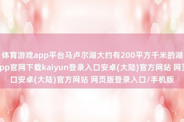 体育游戏app平台马卢尔湖大约有200平方千米的湖泊中有几百个-开云app官网下载kaiyun登录入口安卓(大陆)官方网站 网页版登录入口/手机版